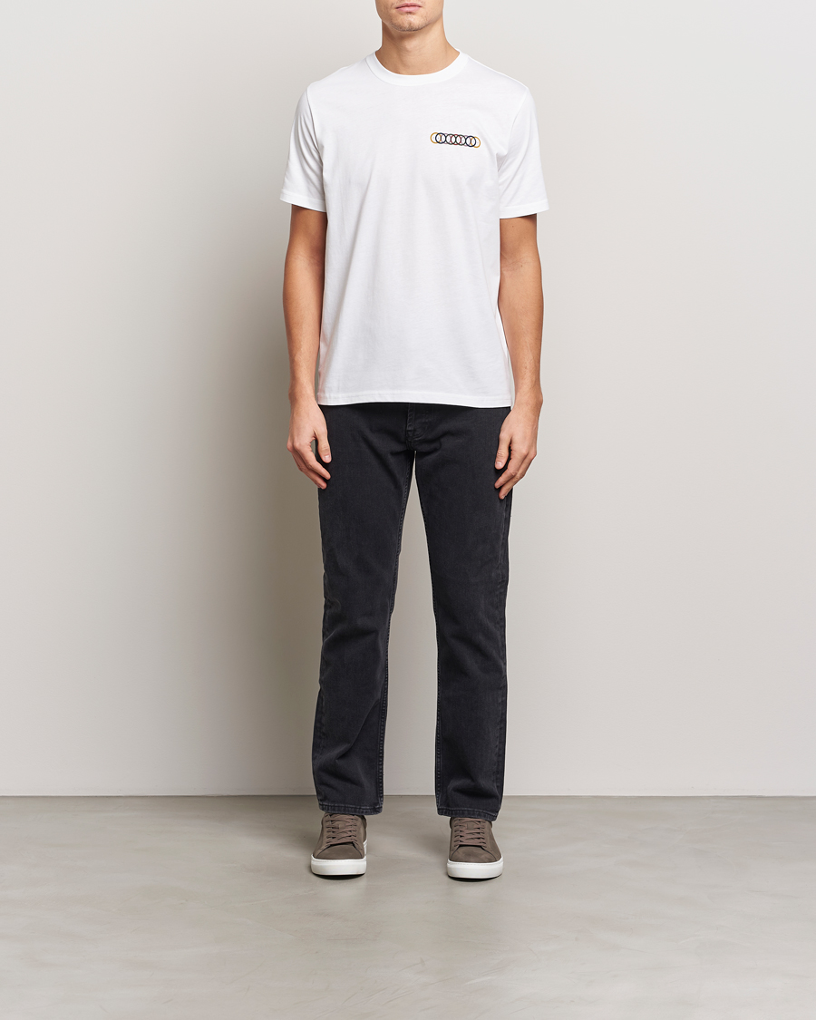 Mies | T-paidat | PS Paul Smith | Multi Circles Crew Neck T-Shirt White