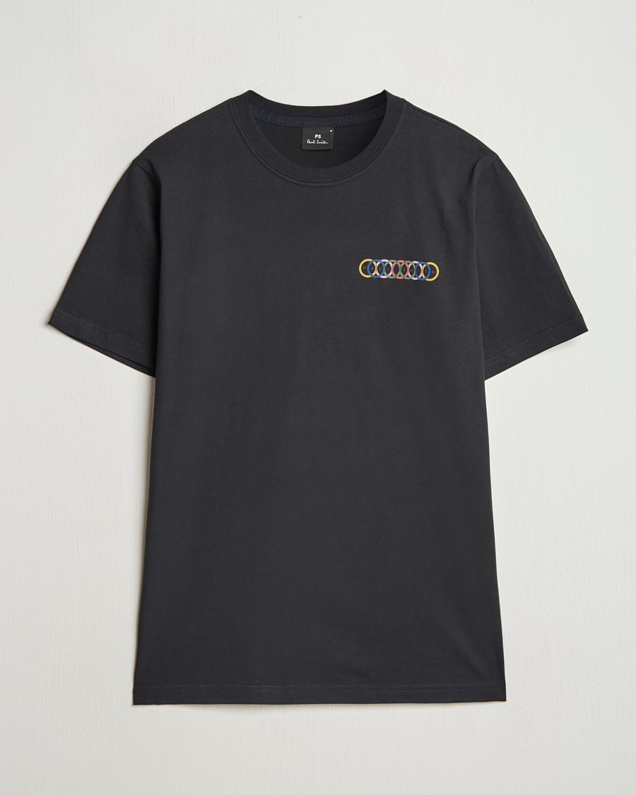 Mies | T-paidat | PS Paul Smith | Multi Circles Crew Neck T-Shirt Black
