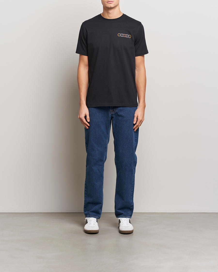 Mies | T-paidat | PS Paul Smith | Multi Circles Crew Neck T-Shirt Black