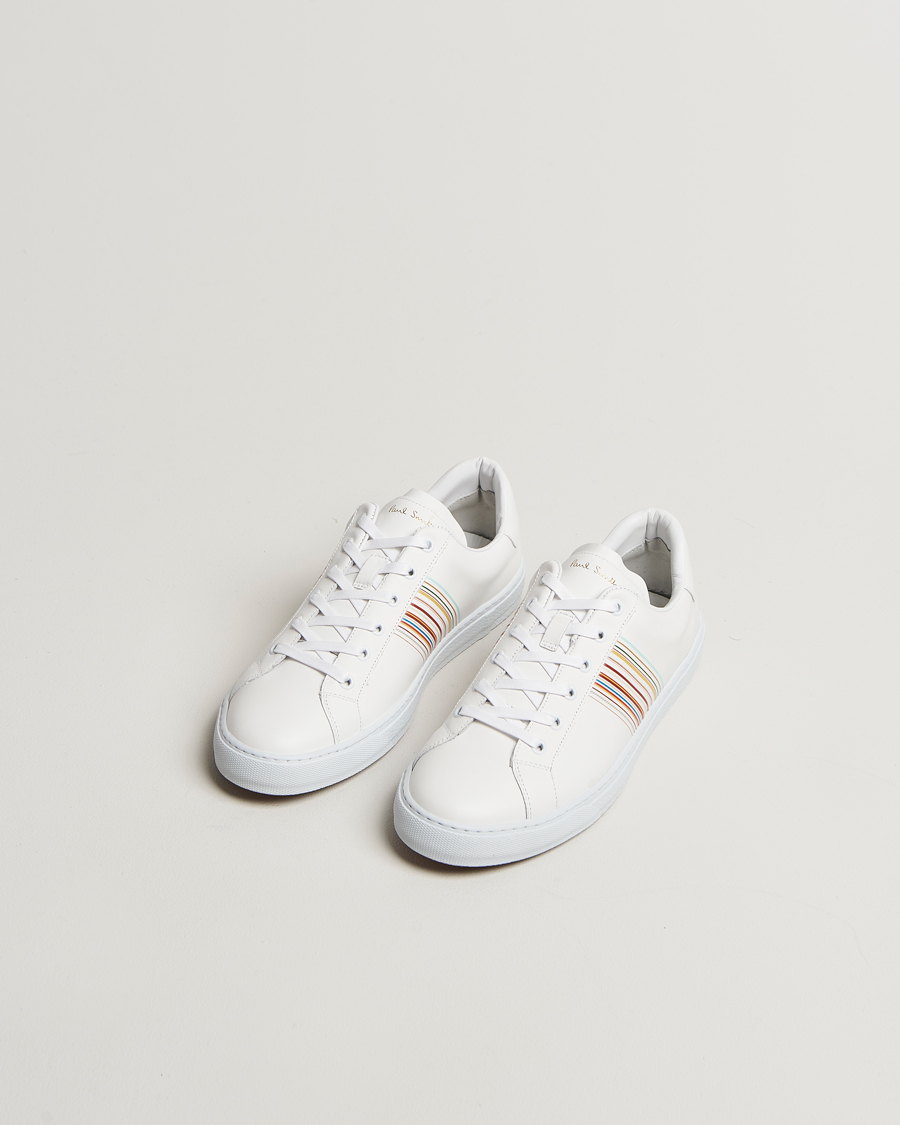 Mies | Tennarit | Paul Smith | Hansen Leather Sneaker White