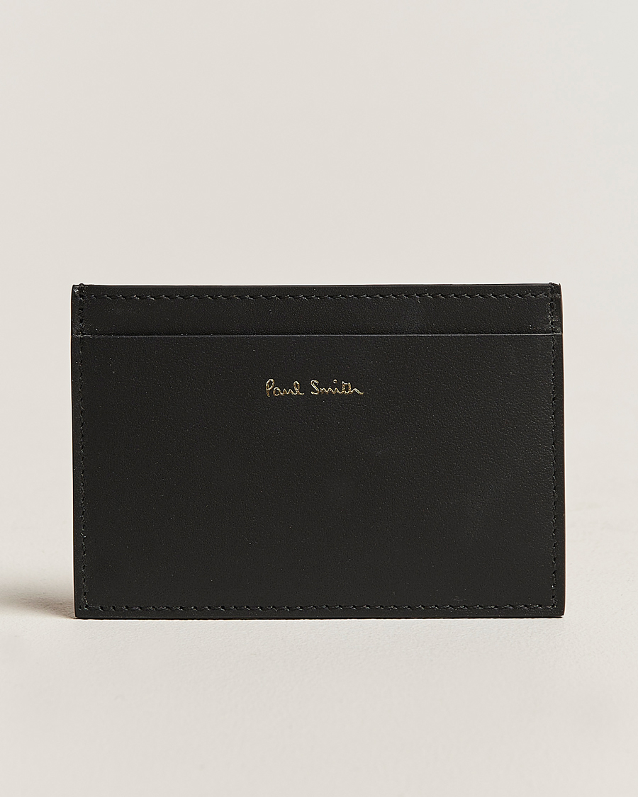 Mies | Lompakot | Paul Smith | Paul SmithSignature Stripe Card HolderBlack