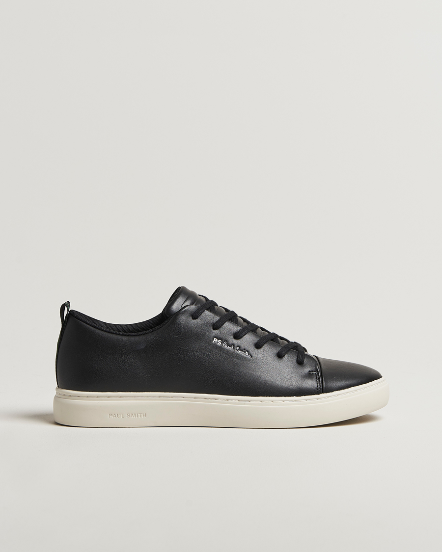 Mies | Tennarit | PS Paul Smith | Lee Cap Toe Leather Sneaker Black