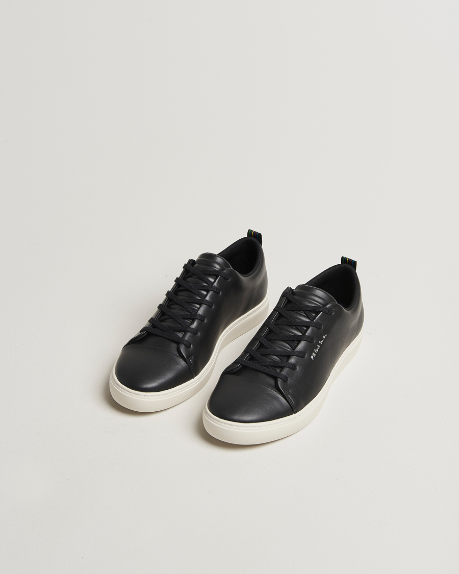 Mies | Tennarit | PS Paul Smith | Lee Cap Toe Leather Sneaker Black