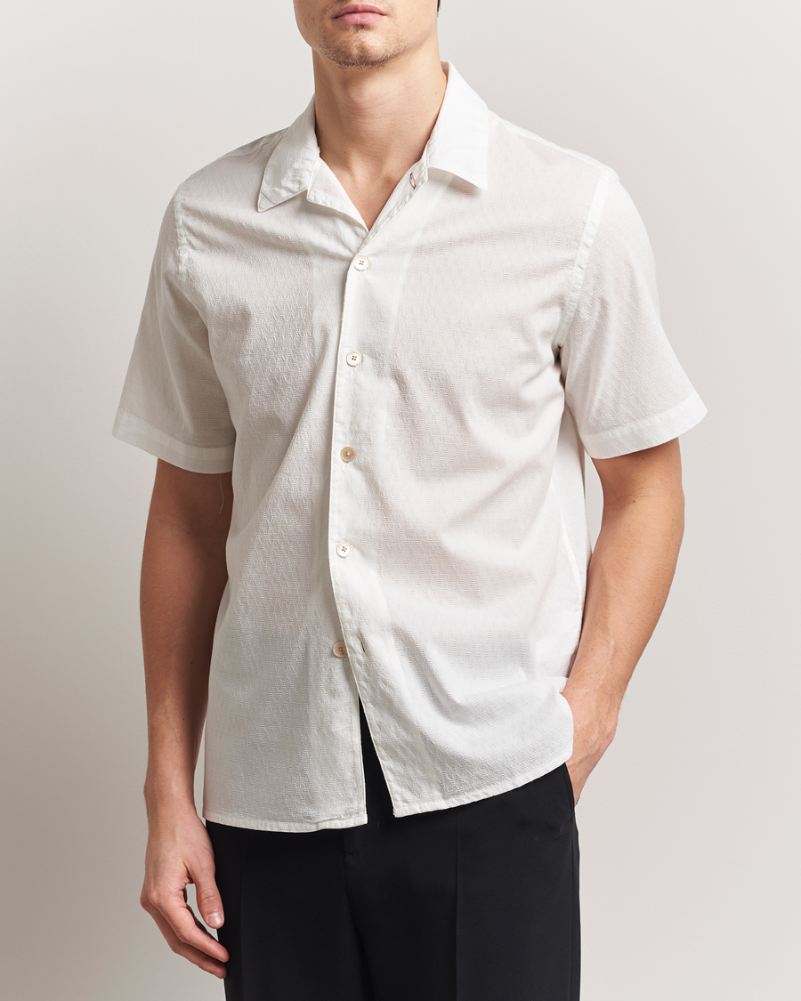 Mies | Kauluspaidat | PS Paul Smith | Structured Short Sleeve Shirt White