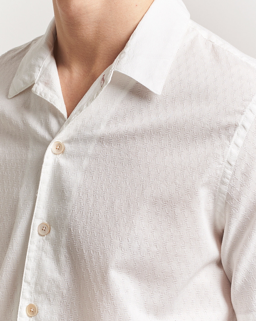 Mies | Kauluspaidat | PS Paul Smith | Structured Short Sleeve Shirt White