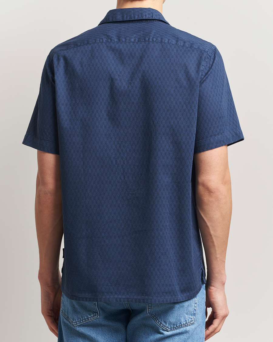 Mies | Kauluspaidat | PS Paul Smith | Structured Short Sleeve Shirt Navy