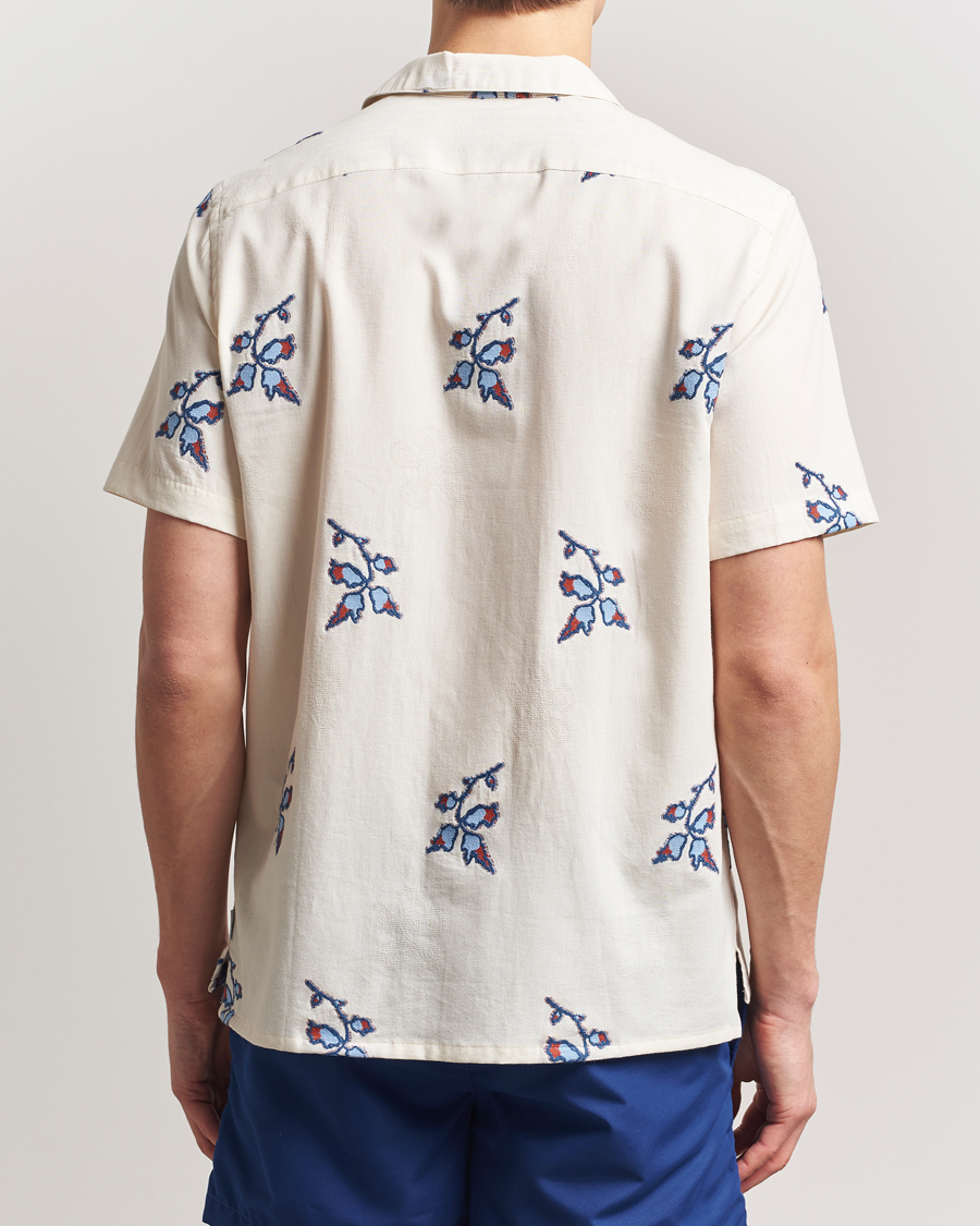 Mies | Kauluspaidat | PS Paul Smith | Flower Short Sleeve Shirt Off White