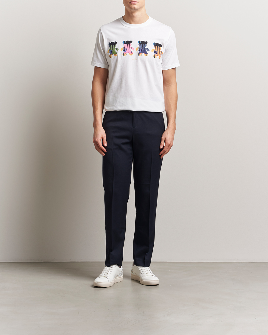 Mies | T-paidat | PS Paul Smith | Teddy Printed T-Shirt White