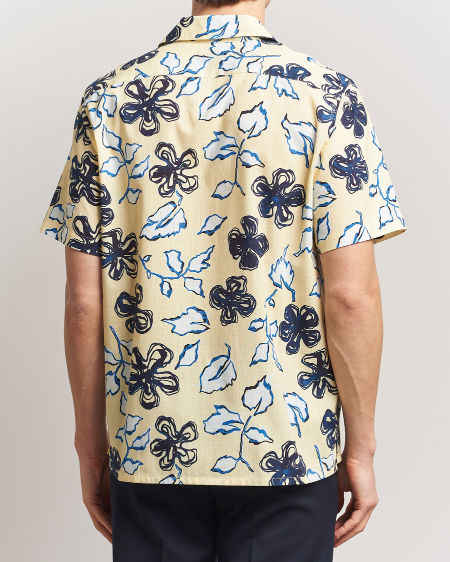 Mies | Kauluspaidat | PS Paul Smith | Floral Short Sleeve Shirt Yellow