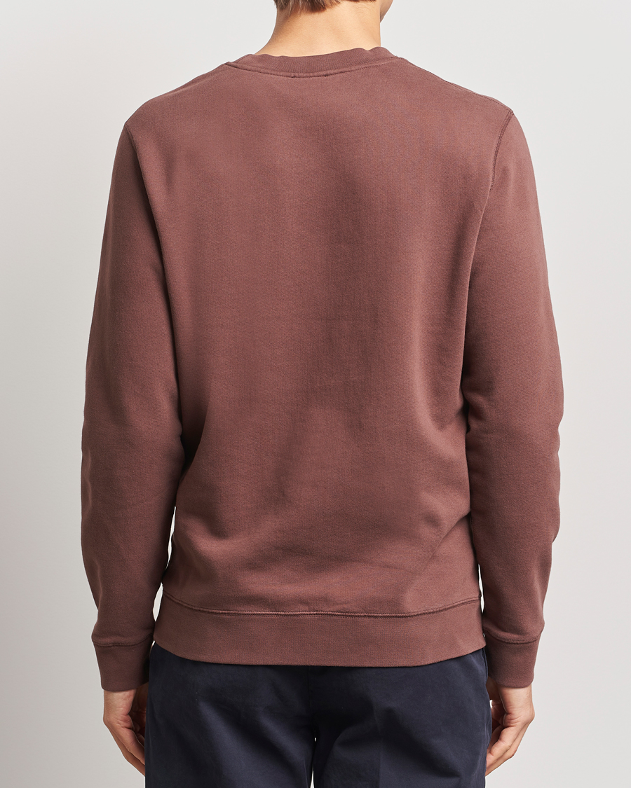 Mies | Puserot | Sunspel | Loopback Sweatshirt Cocoa Brown