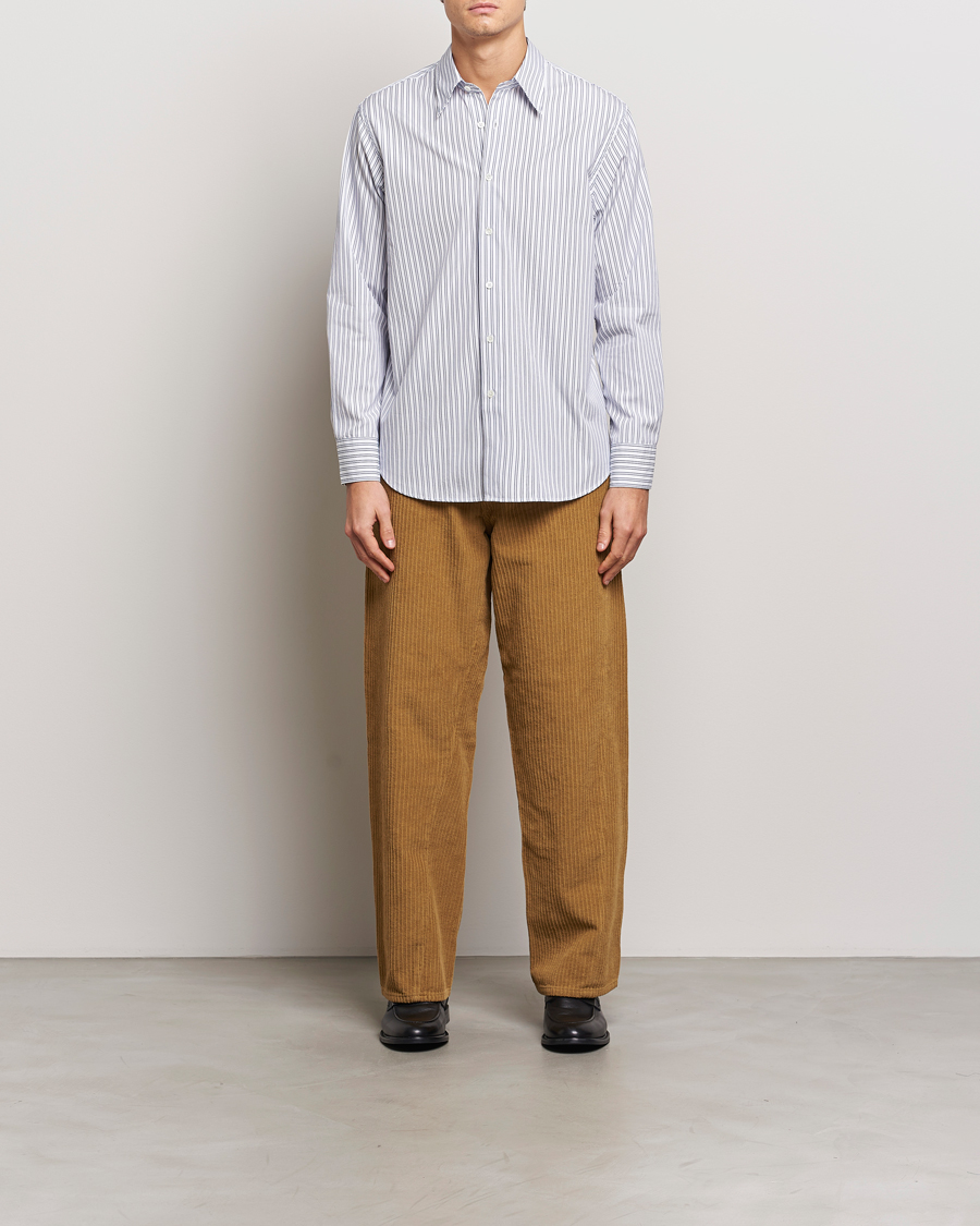 Mies | Kauluspaidat | Sunflower | Base Shirt White/Blue