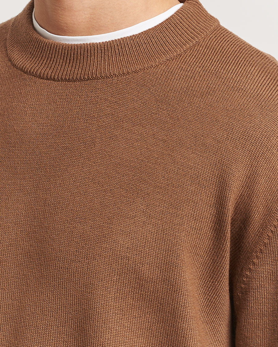 Mies | Puserot | Sunflower | Moon Merino Sweater Camel