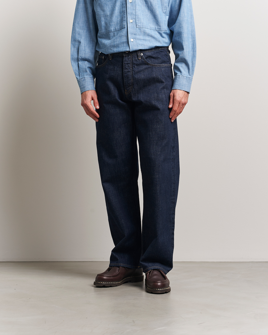 Mies | Kauluspaidat | Sunflower | Loose Jeans Simple Rinse Blue