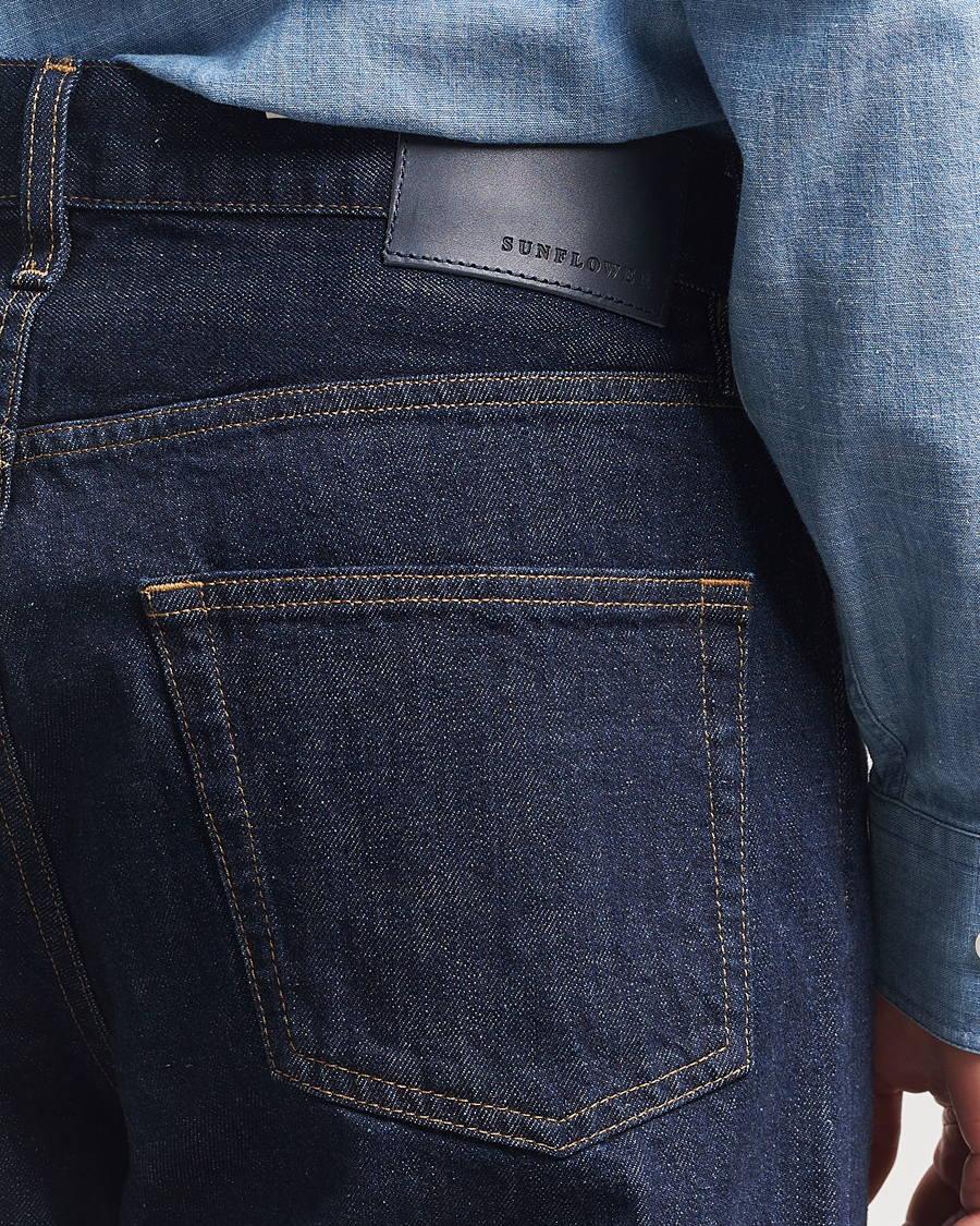 Mies | Kauluspaidat | Sunflower | Loose Jeans Simple Rinse Blue
