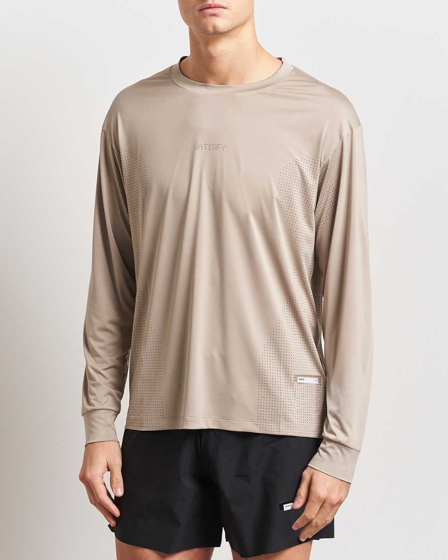 Mies | T-paidat | Satisfy | AuraLite Air Long Sleeve T-Shirt Estaurilite