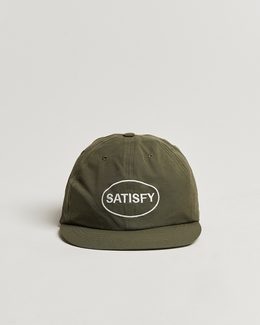 Mies | Satisfy PeaceShell Running Cap Olive | Satisfy | PeaceShell Running Cap Olive