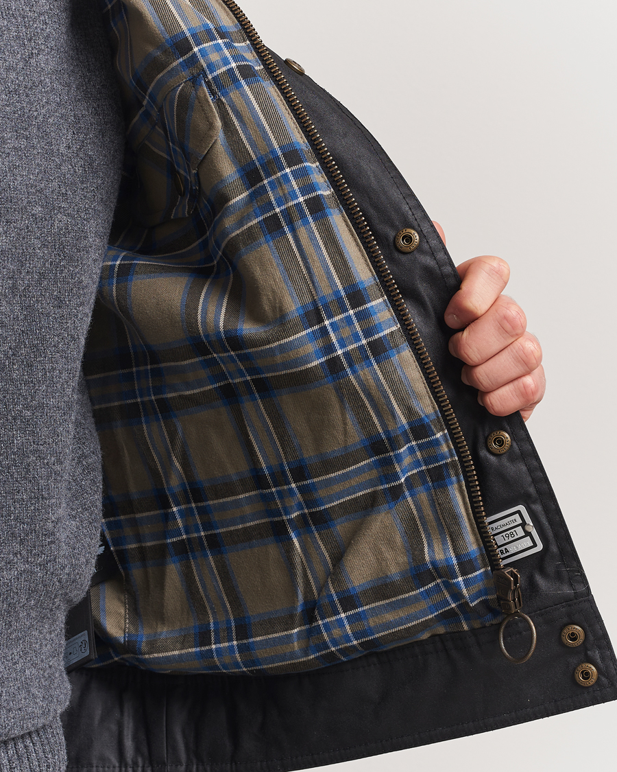 Mies | Takit | Belstaff | Racemaster Waxed Jacket Black