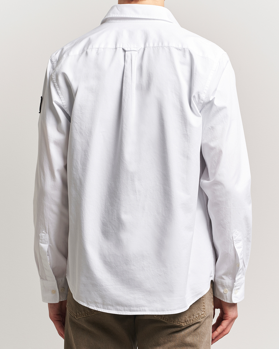 Mies | Kauluspaidat | Belstaff | Scale Cotton Pocket Shirt White