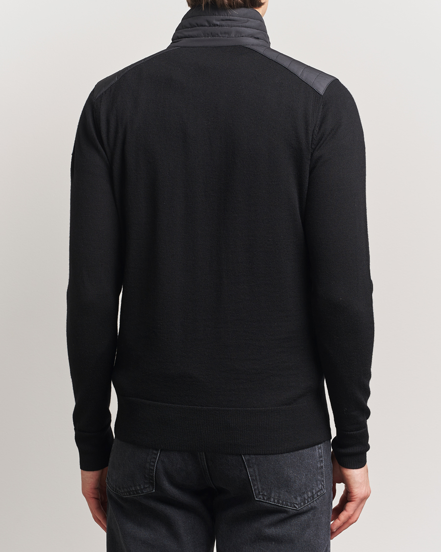 Mies | Puserot | Belstaff | Kilmington Quarter Zip Jumper Black