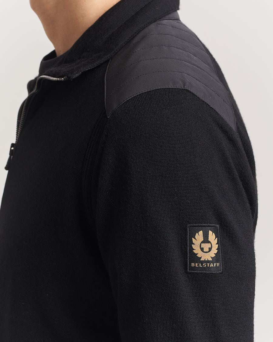 Mies | Puserot | Belstaff | Kelby Zip Cardigan Black