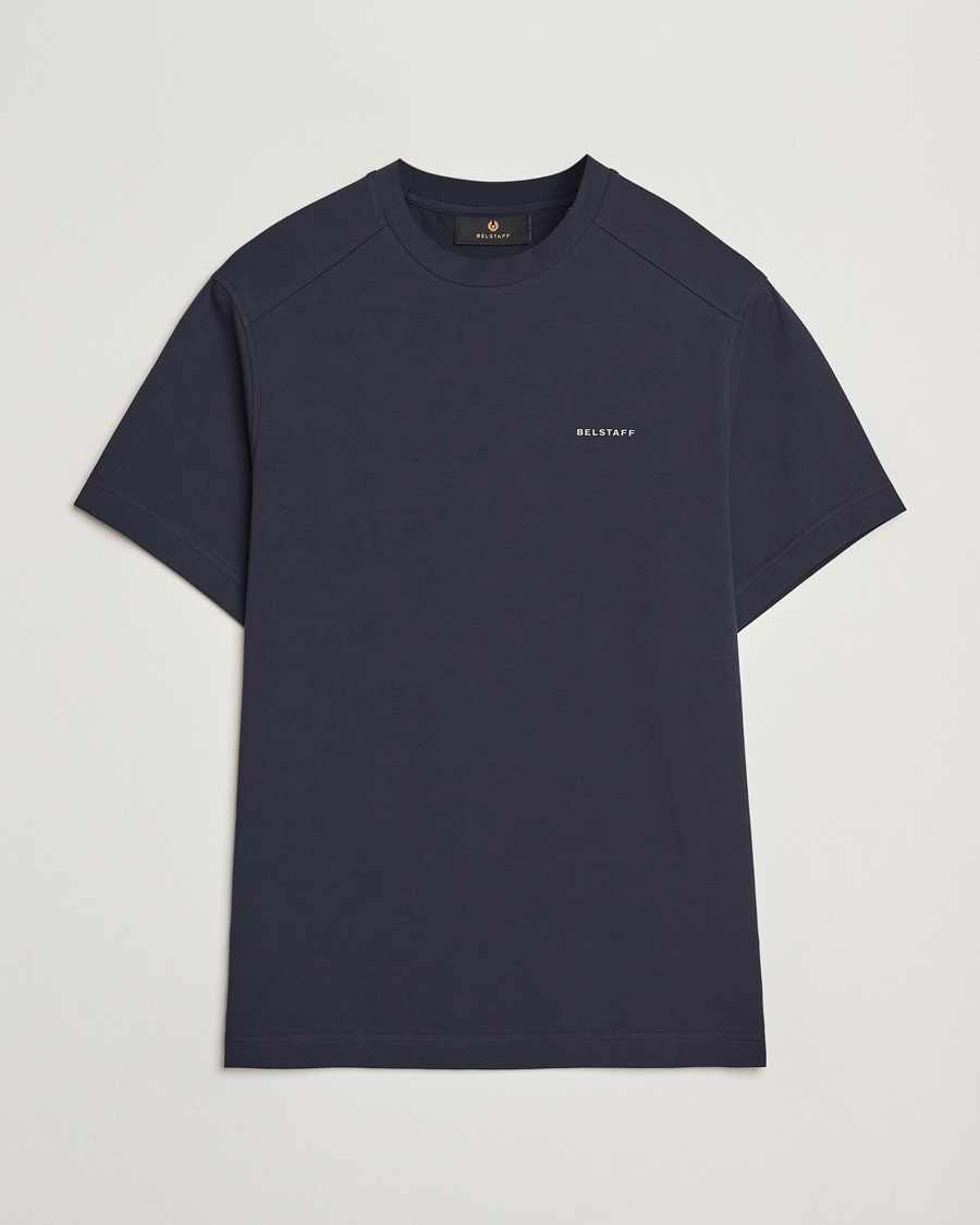 Mies | T-paidat | Belstaff | Alloy Cotton T-Shirt Navy