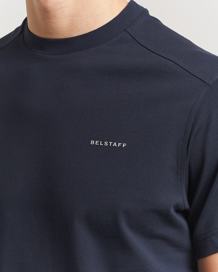 Mies | T-paidat | Belstaff | Alloy Cotton T-Shirt Navy