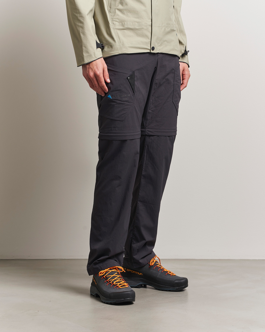 Mies | Housut | Klättermusen | Jorid Zip Off Pants Raven