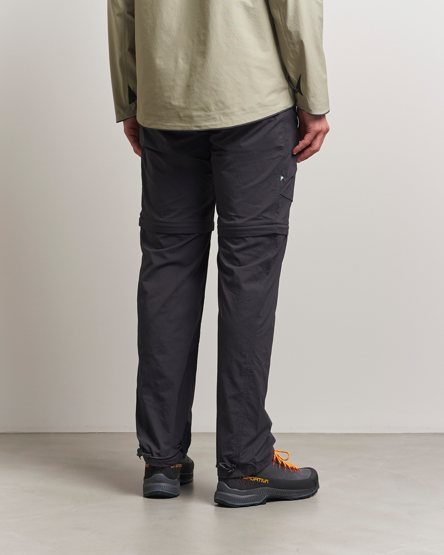 Mies | Housut | Klättermusen | Jorid Zip Off Pants Raven