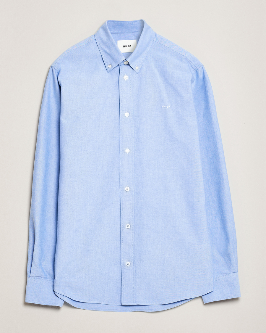 Mies | Kauluspaidat | NN07 | Colby Oxford Shirt Light Blue