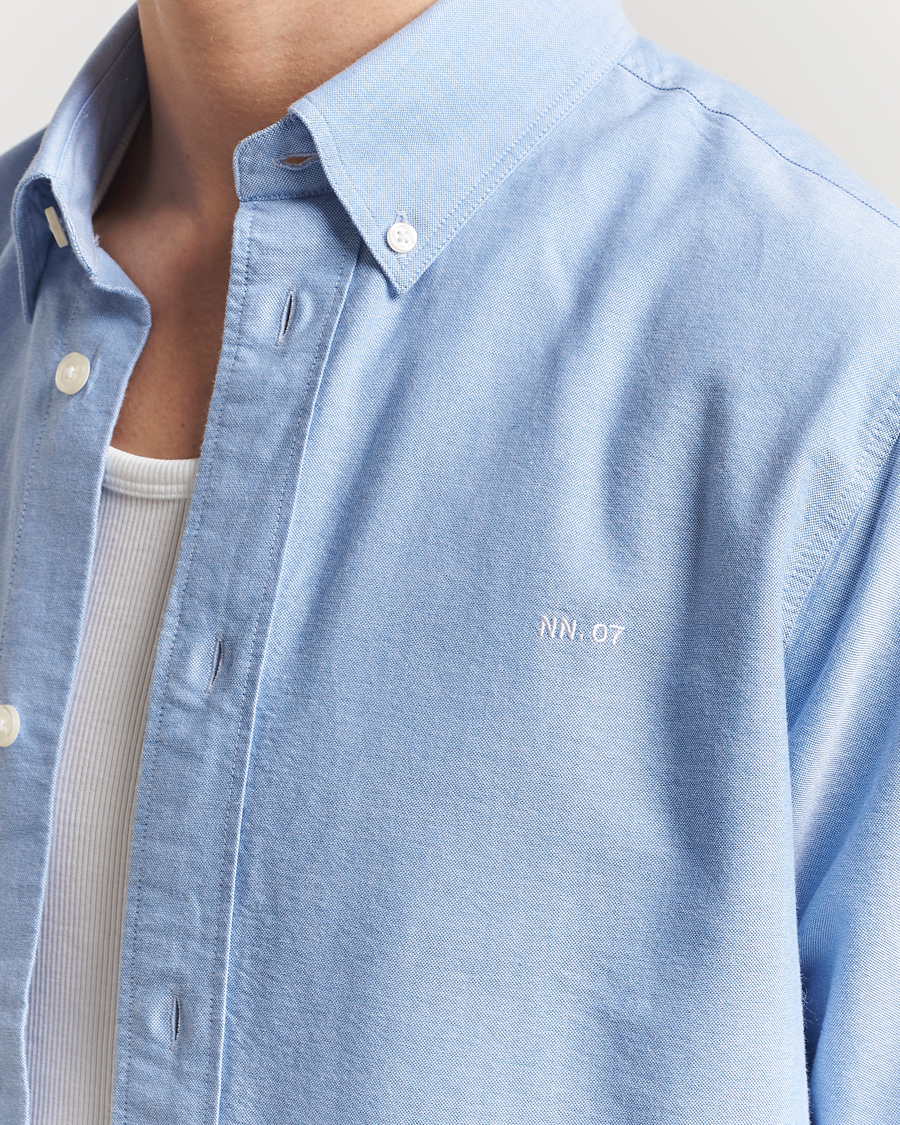 Mies | Kauluspaidat | NN07 | Colby Oxford Shirt Light Blue