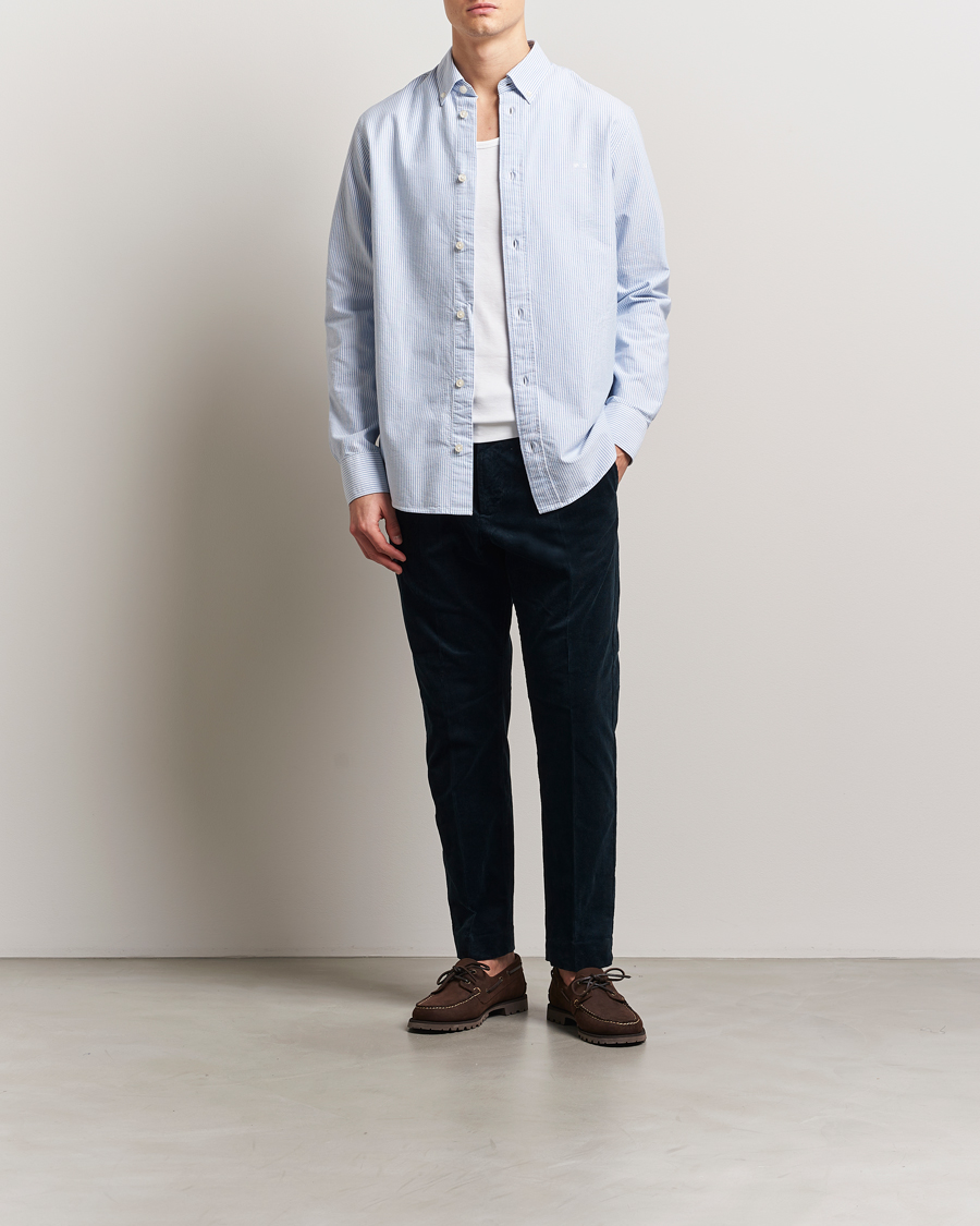 Mies | Kauluspaidat | NN07 | Colby Oxford Shirt Blue/White