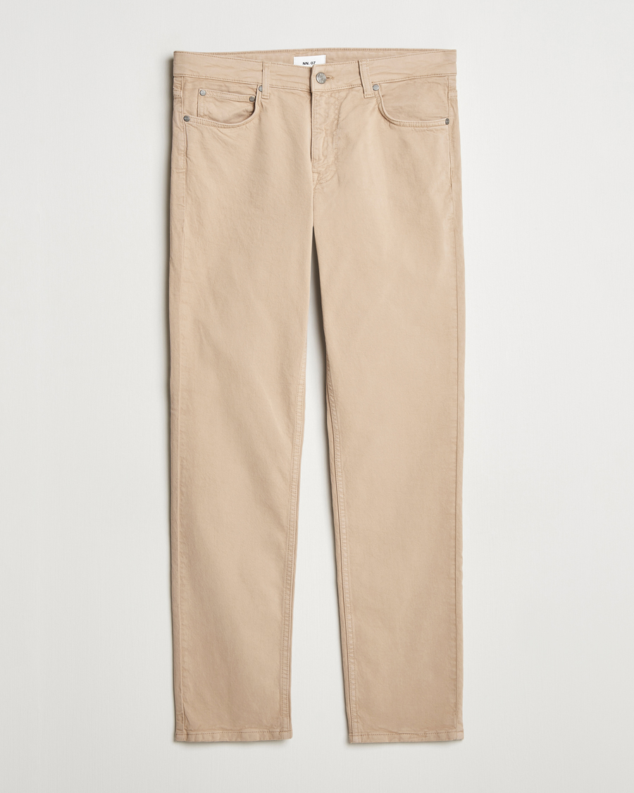 Mies | Housut | NN07 | Tony 5-Pocket Pants Khaki Beige