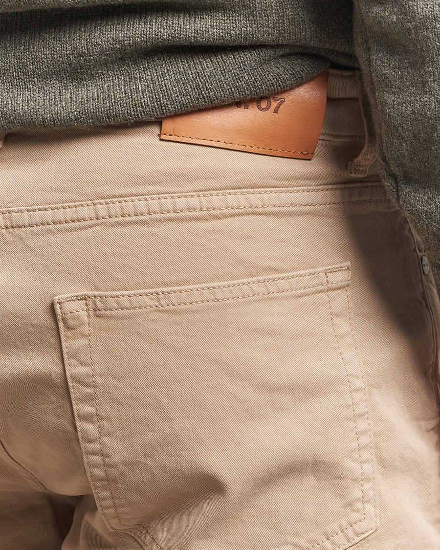 Mies | Housut | NN07 | Tony 5-Pocket Pants Khaki Beige