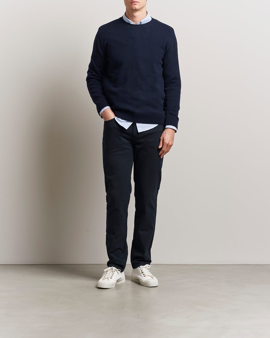 Mies | Housut | NN07 | Tony 5-Pocket Pants Navy Blue