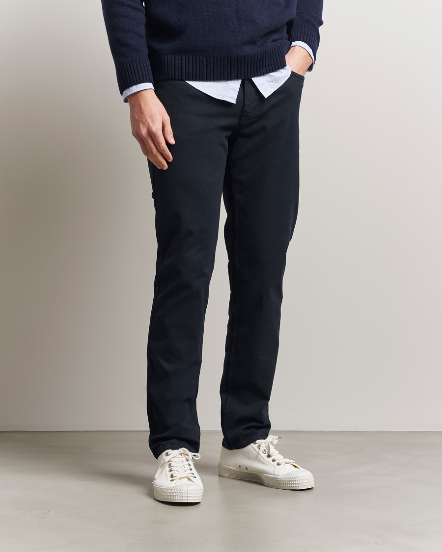 Mies | Housut | NN07 | Tony 5-Pocket Pants Navy Blue