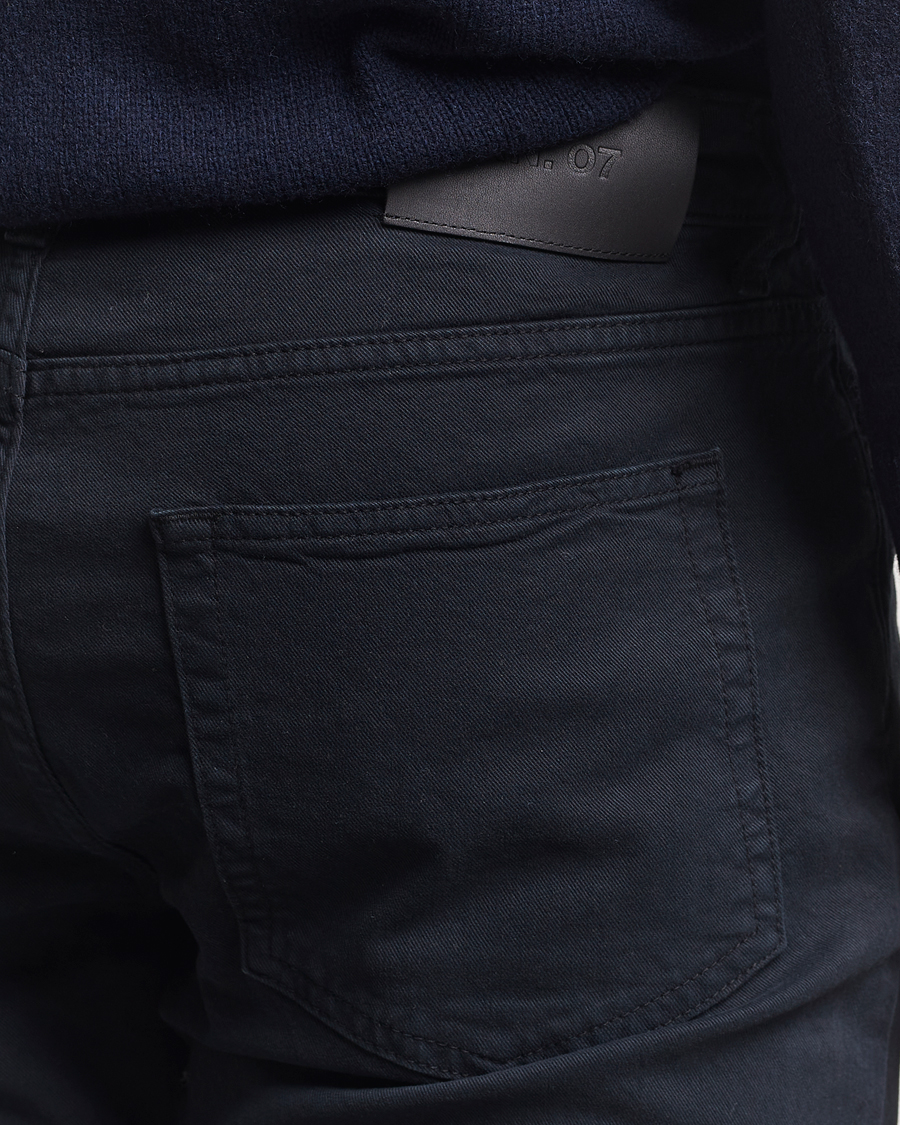 Mies | Housut | NN07 | Tony 5-Pocket Pants Navy Blue