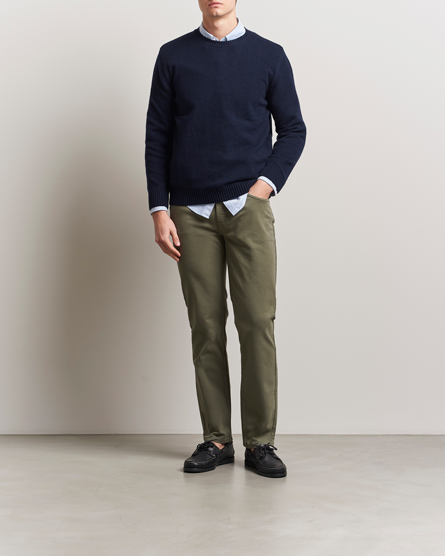 Mies | Housut | NN07 | Tony 5-Pocket Pants Capers Green