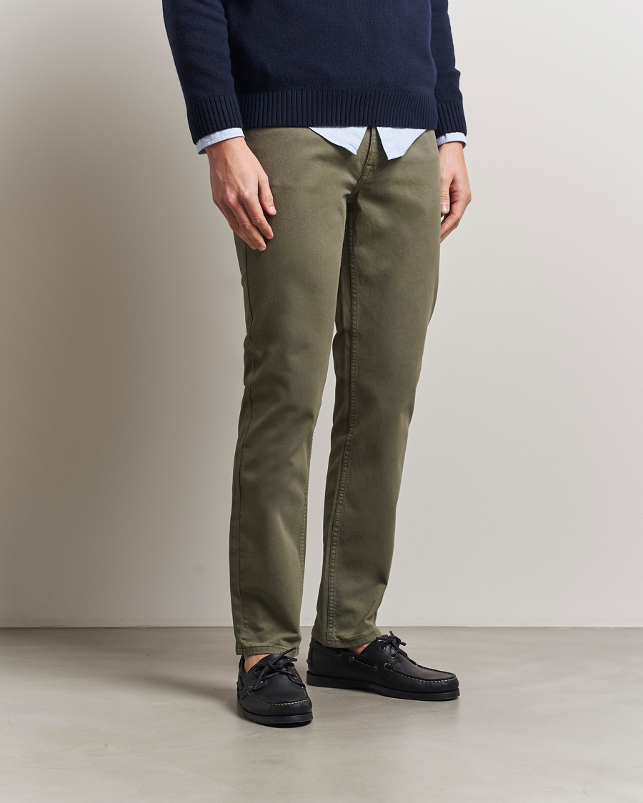 Mies | Housut | NN07 | Tony 5-Pocket Pants Capers Green