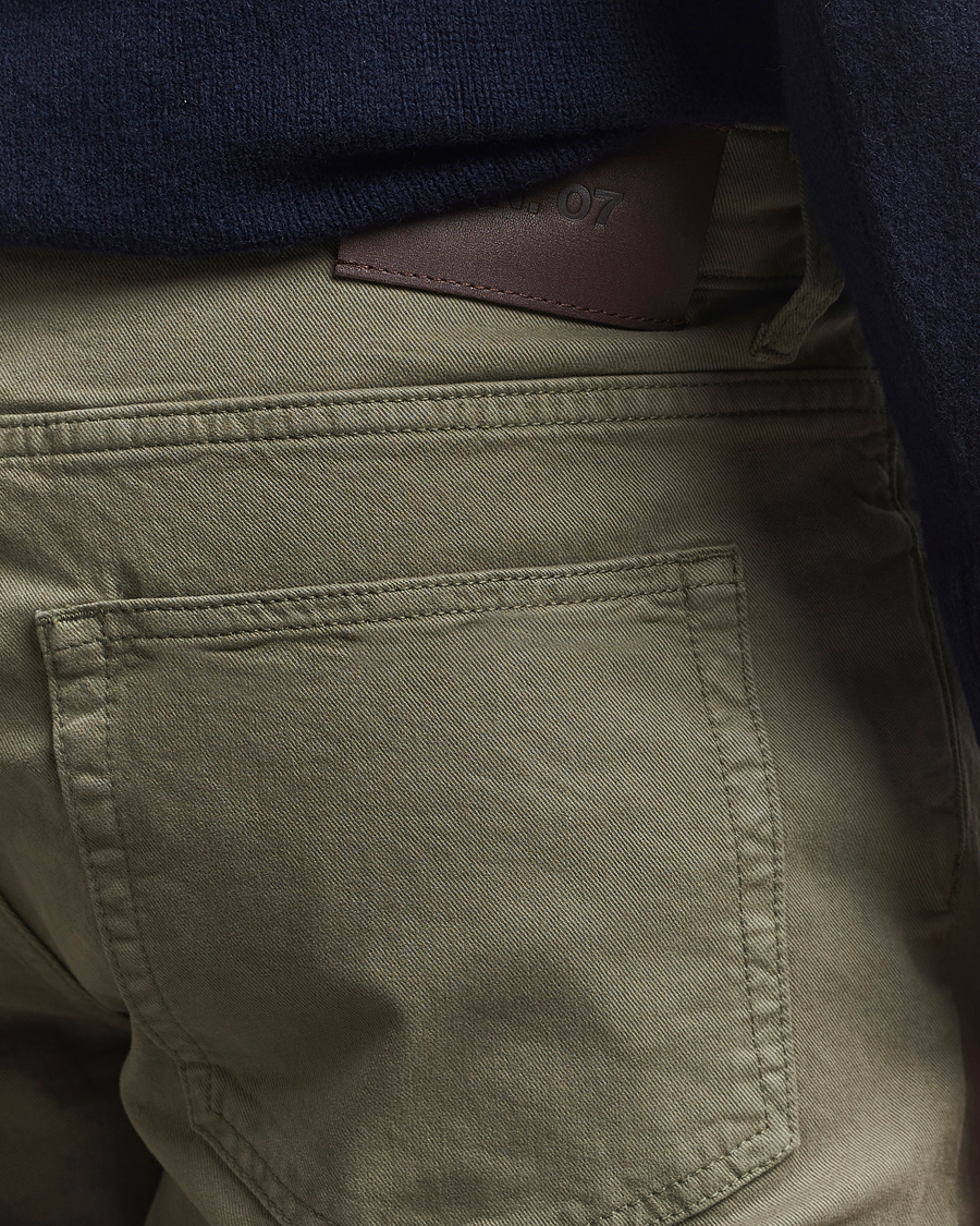 Mies | Housut | NN07 | Tony 5-Pocket Pants Capers Green