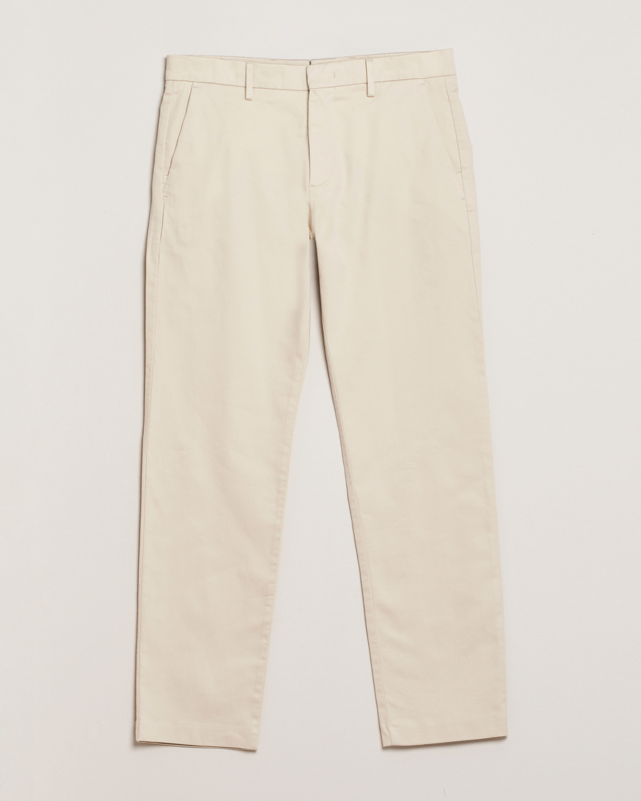 Mies | Housut | NN07 | Theo Regular Fit Stretch Chinos Ivory