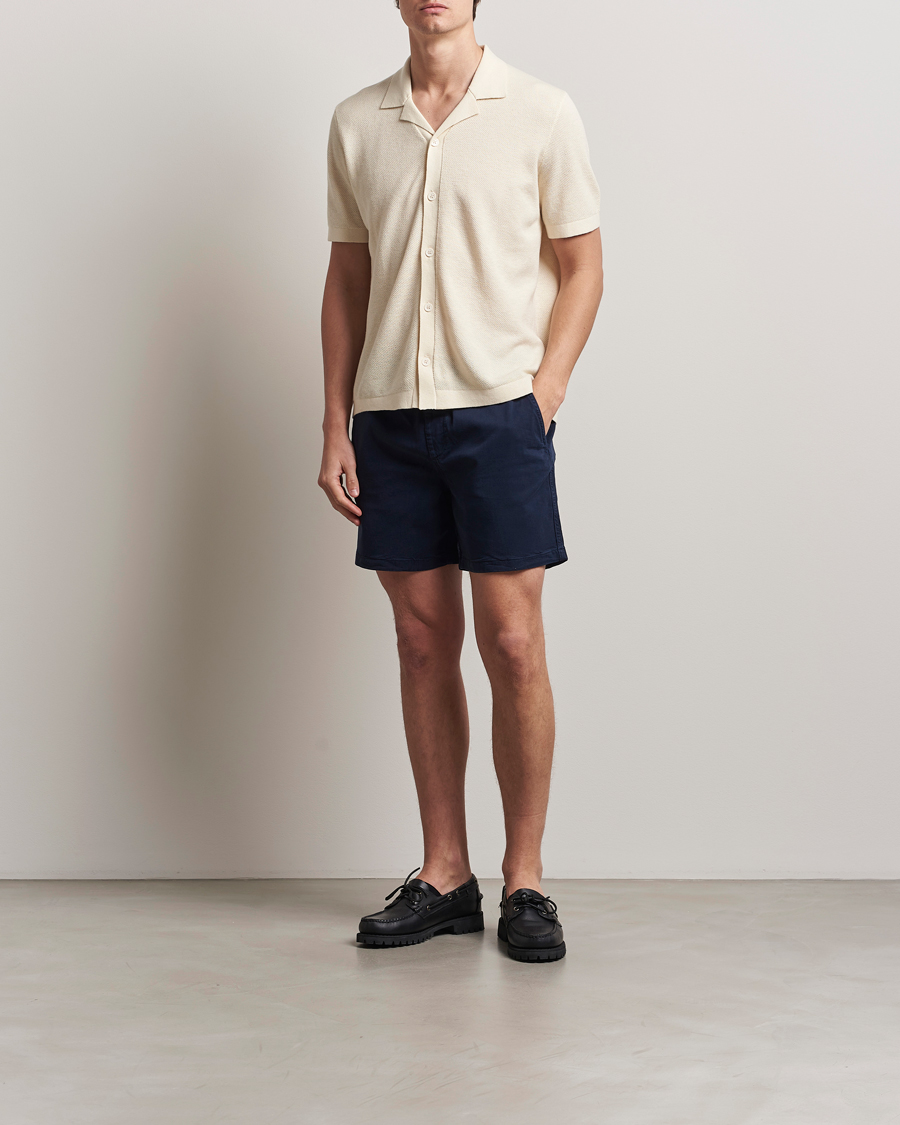 Mies | Shortsit | NN07 | Gregor Drawstring Shorts Navy Blue