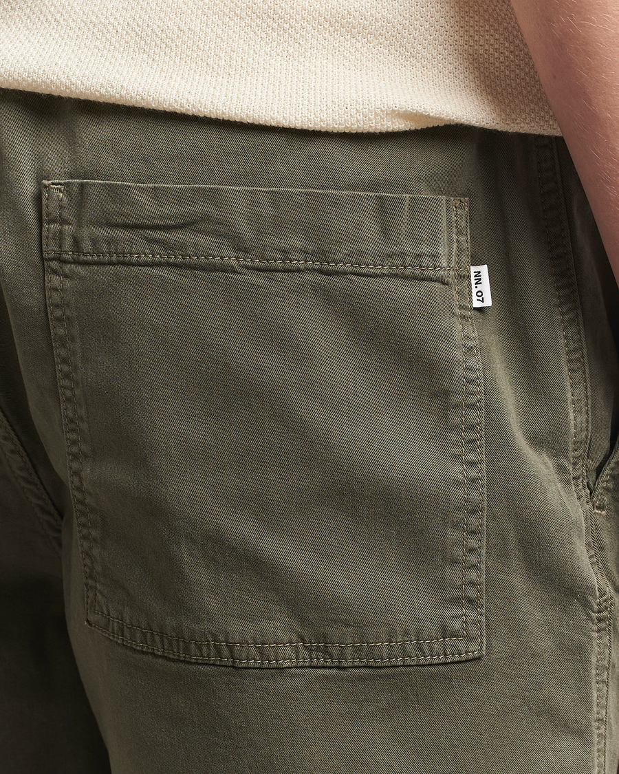 Mies | Shortsit | NN07 | Gregor Drawstring Shorts Capers Green
