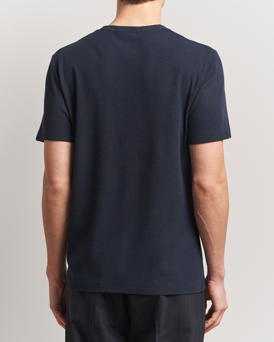 Mies | T-paidat | NN07 | Clive Crew Neck T-Shirt Navy Blue
