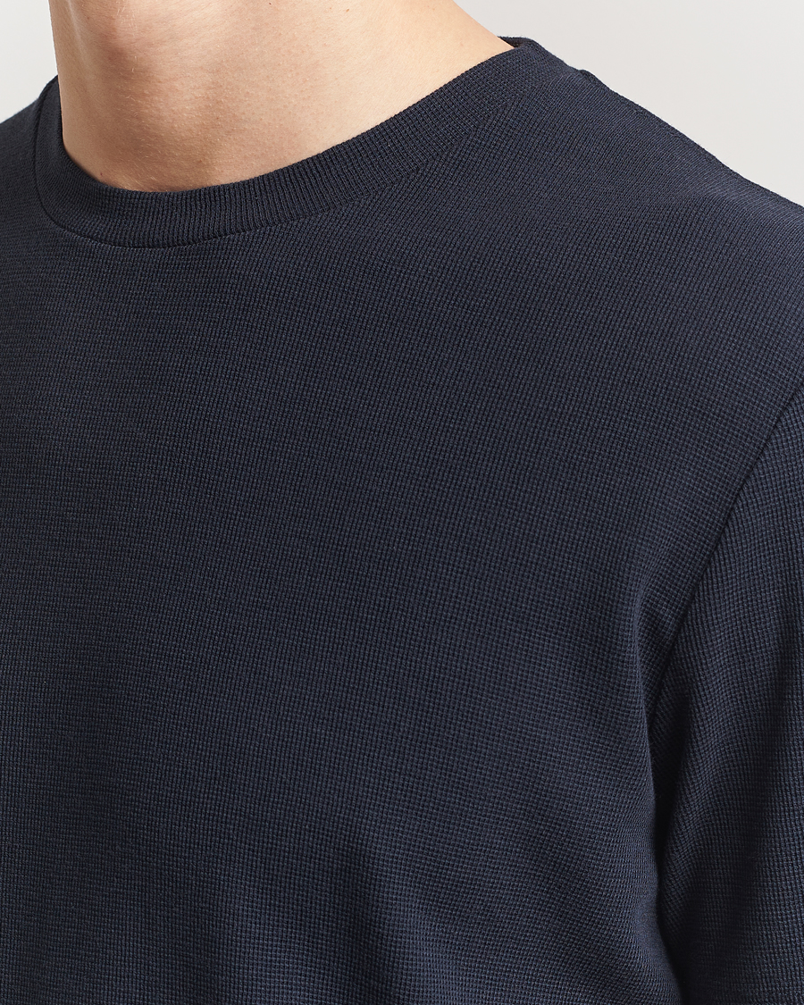 Mies | T-paidat | NN07 | Clive Crew Neck T-Shirt Navy Blue