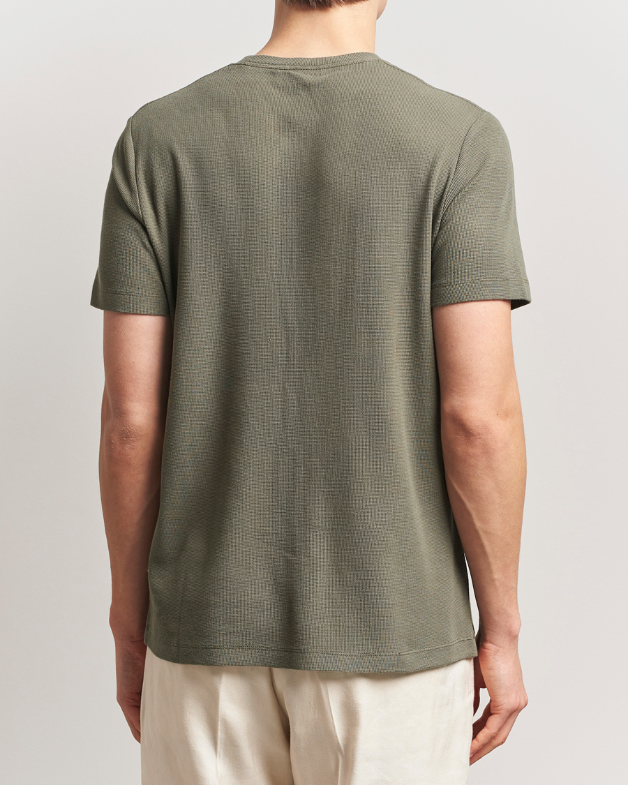 Mies | T-paidat | NN07 | Clive Crew Neck T-Shirt Capers Green