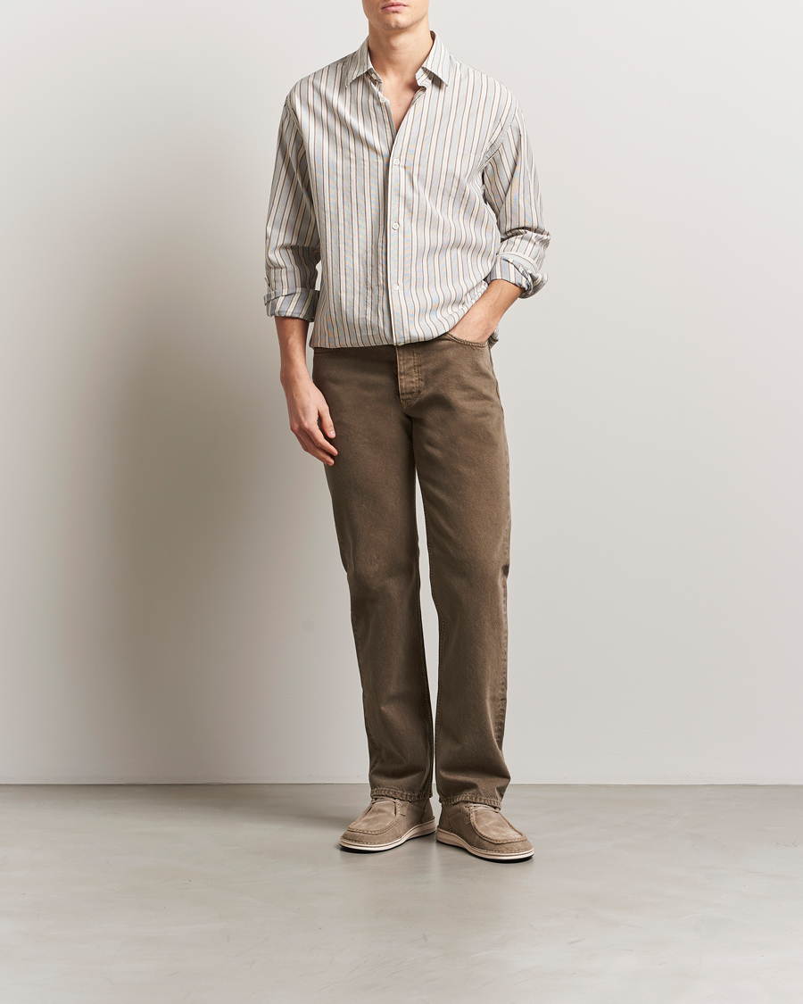 Mies | Kauluspaidat | NN07 | Freddy Striped Shirt Multi Stripe