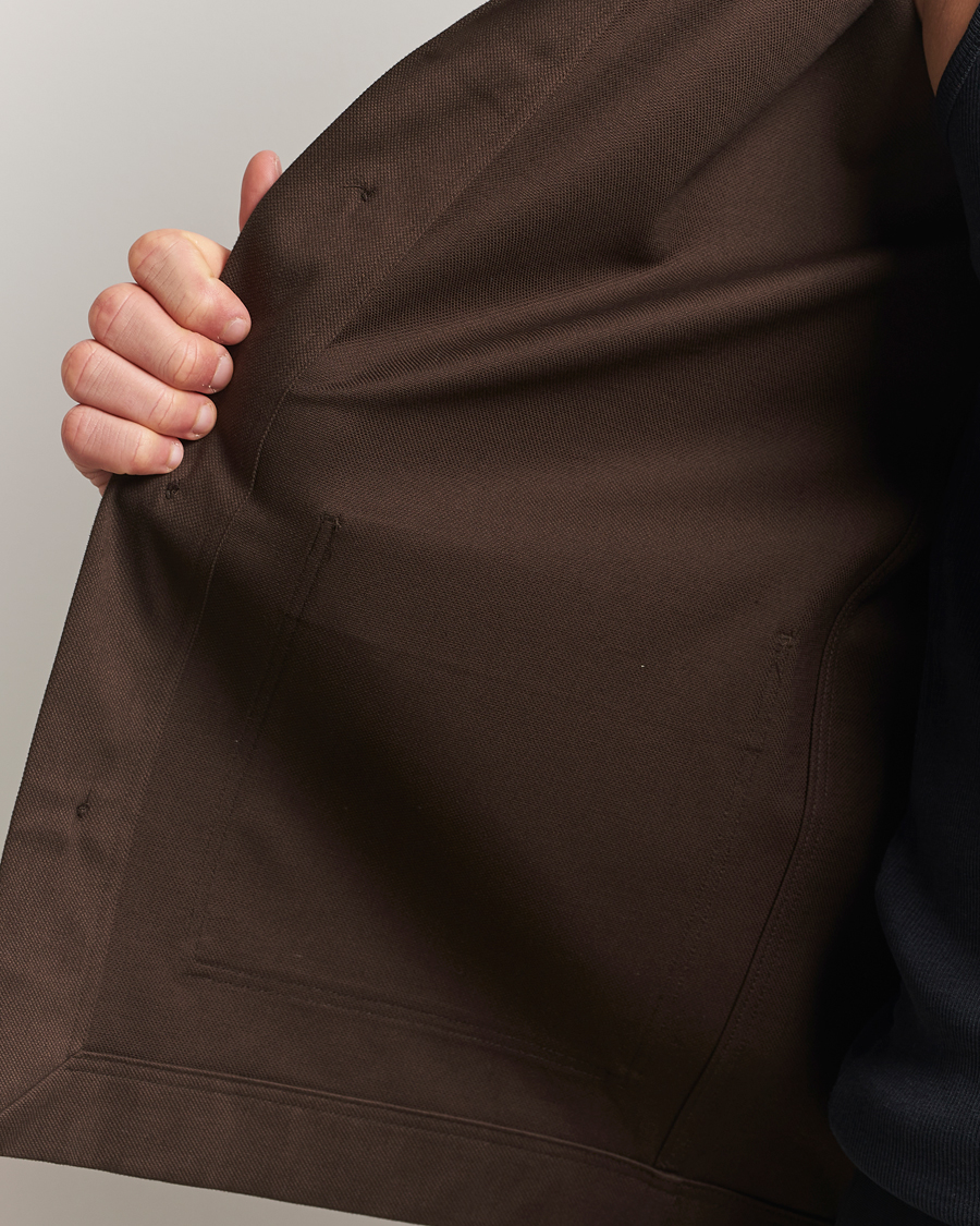 Mies | Kauluspaidat | NN07 | Olav Pocket Overshirt Demitasse Brown