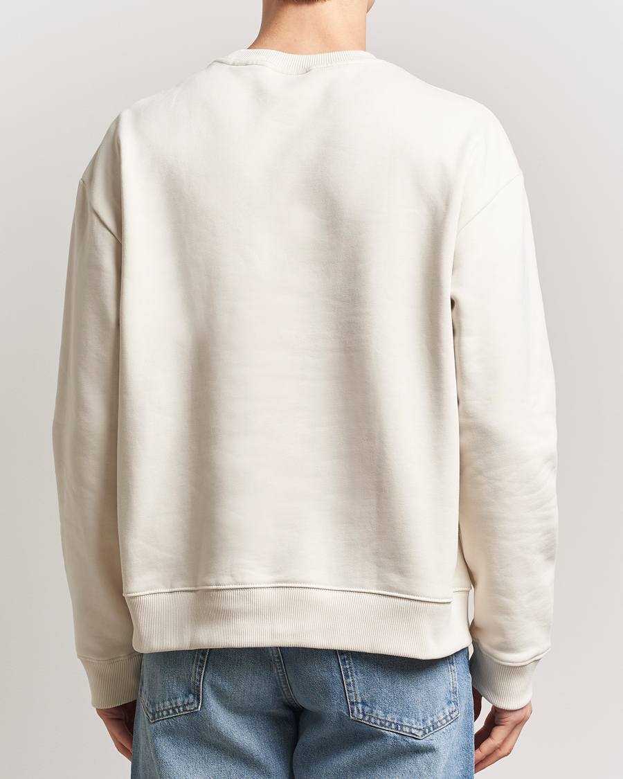 Mies | Puserot | NN07 | David Crew Neck Sweatshirt Ivory