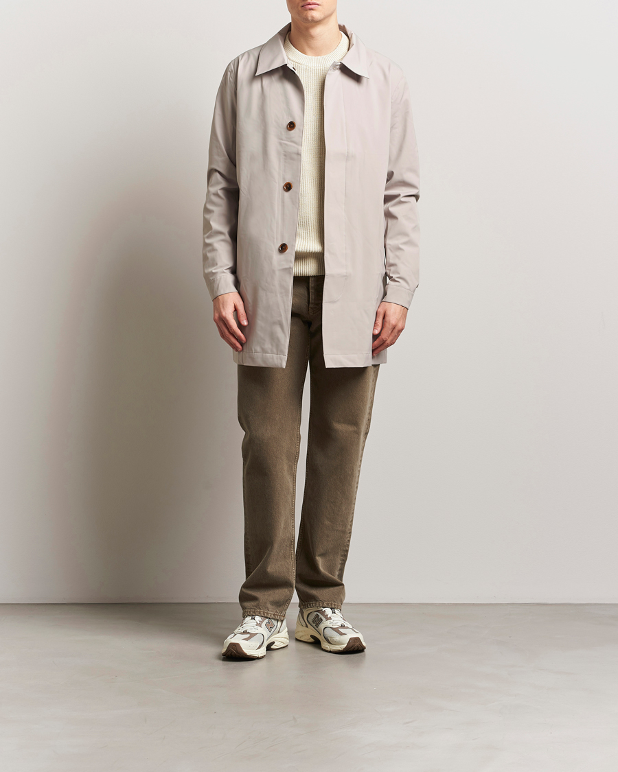 Mies | Takit | NN07 | Kim Waterproof Car Coat Khaki Stone