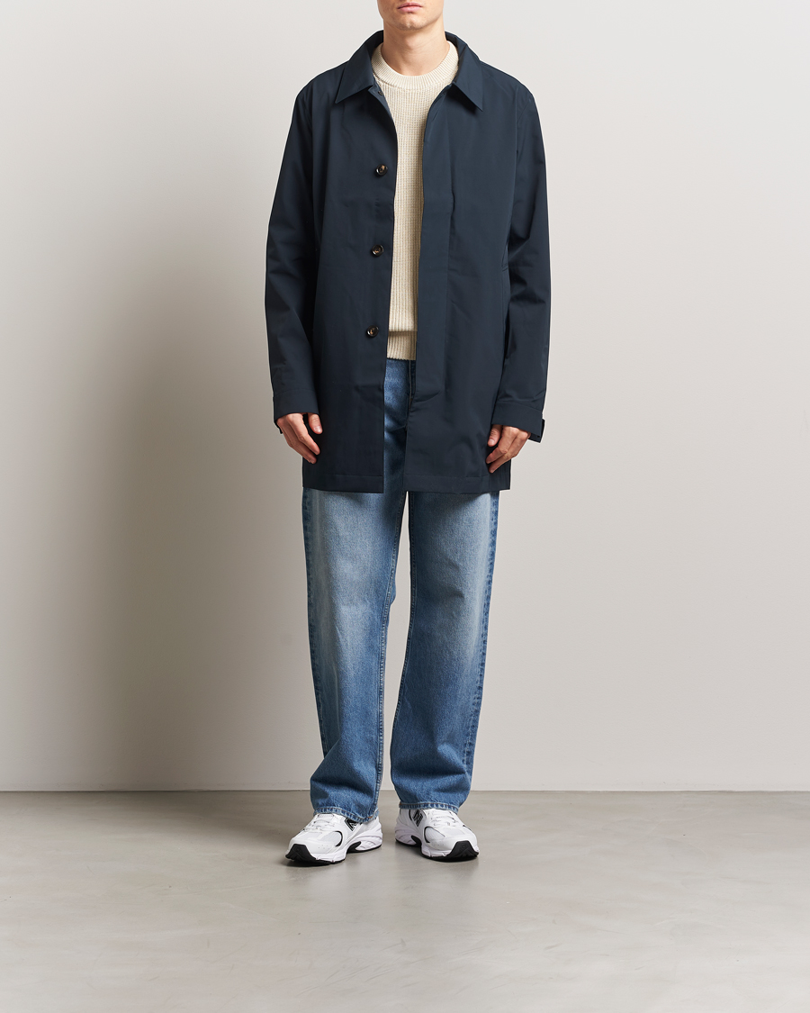 Mies | Takit | NN07 | Kim Waterproof Car Coat Navy Blue